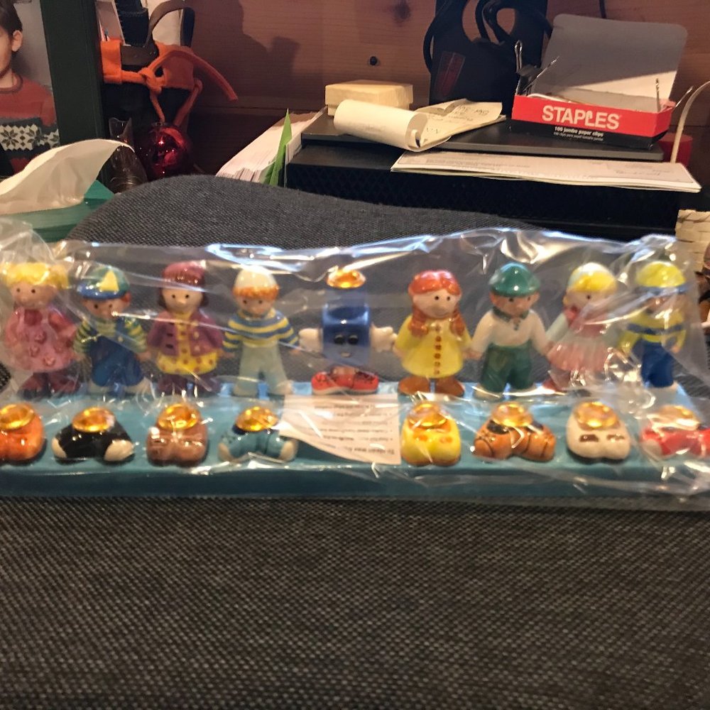 Chanukah Friends Menorah